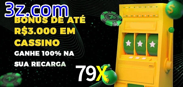79X melhor bônus de depósito