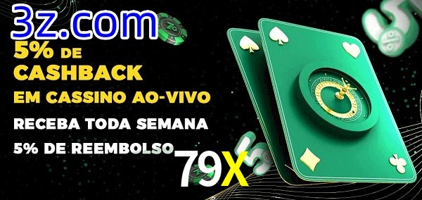 Promoções do cassino ao Vivo 79X